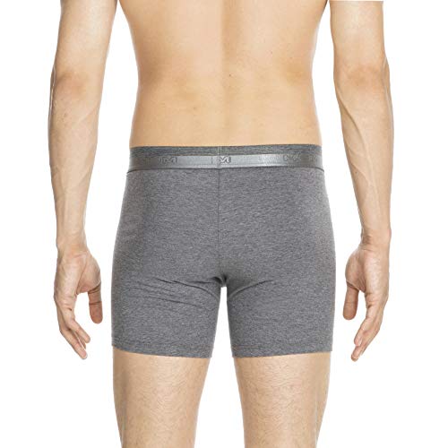 HOM Herren Lang Ho1 Boxershorts, Grau, XXL EU – Ansicht 2