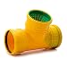 Produktbild T-Stück KDR 27 2 x Drainage Anschluss am T und rechts DN80, DN100 (Universal) 1 x HT - KG Anschluss am T ø 110 mm