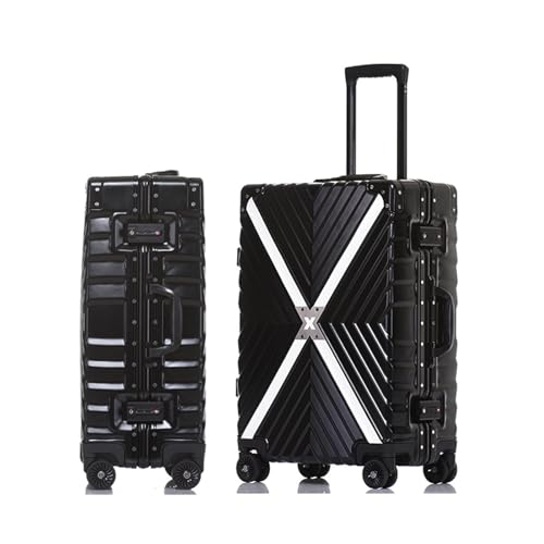Luggage Cabin Hardside Suitcase Large Suitcase Checked with Spinner Wheels TSA Fashionable Retro Suitcase,3,20in