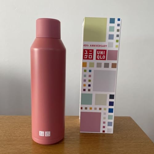 Amazon.co.jp: ユニクロ 炭酸対応ステンレスボトル ノベルティ 水筒
