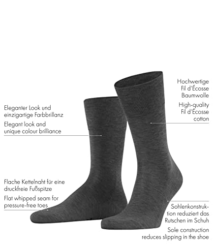 FALKE Men's Tiago Cotton Crew Cut M 1 Pair3