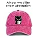 Gloryboom Cat Hat, Feral but Fashionable – Cat Hat Edition, Cats Baseball Cap, Hats for Men, Women (US, Alpha, One Size, Pink)