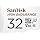 SANDISK 32GB High Endurance Video microSDHC Card with Adapter for dash cam and home monitoring systems - C10, U3, V30, 4K UHD