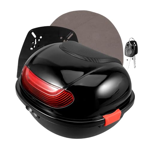 Maleta PP para moto HEMOTON con respaldo cómodo y material resistente a la intemperie