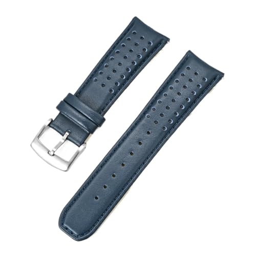 Bracelet de montre en cuir 23mm compatible Blancpain Fifty Fathoms