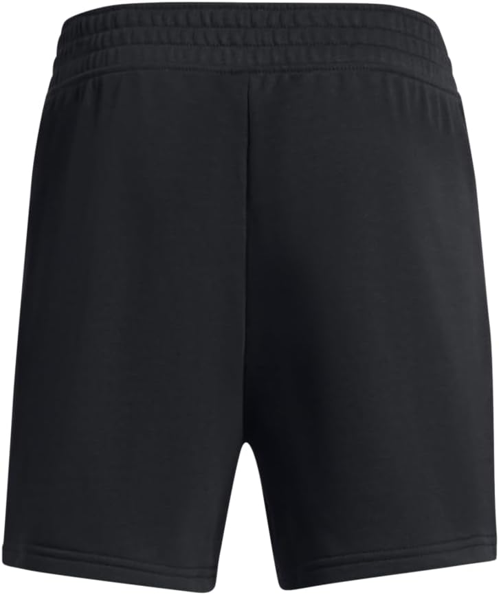 Under Armour Girls Rival Terry Crossover Shorts - Image 2