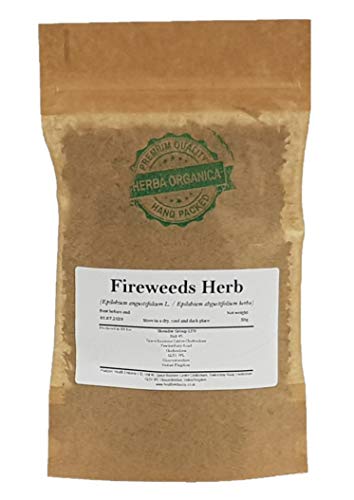 Schmalblättriges Weidenröschen Kraut / Epilobium Angustifolium L / Fireweeds Herb # Herba Organica # Stauden-Feuerkraut, Waldweidenröschen (50g) Cover