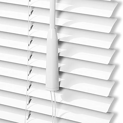 Stores Vénitiens Store Jour Nuit Stores vénitiens en aluminium blanc - 45cm / 65cm / 85cm / 105cm de largeur Stores horizontaux assombrissants étanches, montage mural et au plafond, taille personnalis Cover