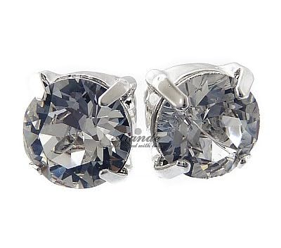 Boucles d'oreilles en cristal argent 925 unique avec certificat Arande