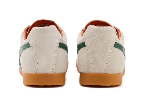Image of Gola, Men, Harrier, Off White /Evergreen /Moody Orange, 9, Medium
