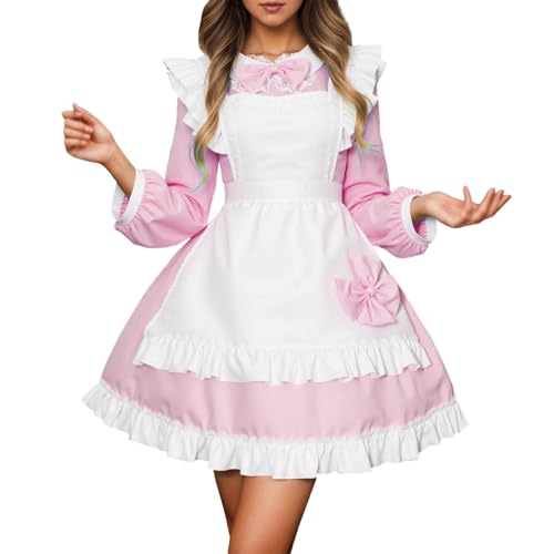 Cosplay soubrette sissy crossdresser et robe de soubrette française kawaii