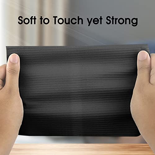 Emalla 35 Stück Dental lätzchen Schwarze, Einweg Dental Lätzchen Wasserdichte Tattoo Lätzchen, 33 x 45cm Tattoo Abdeckungen Mehrzweck für Tattoo Zubehör Zahnbehandlung