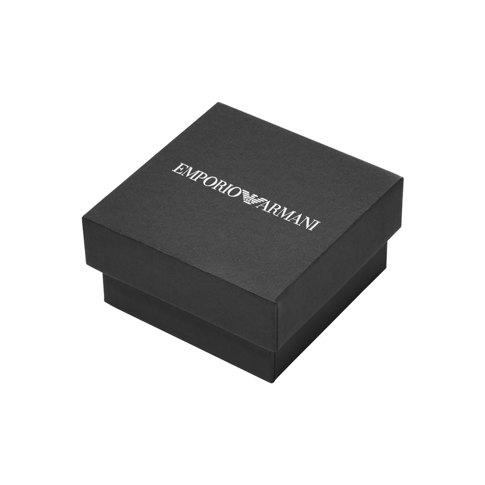 Emporio Armani Herren-Edelstahl-Signet-Ringe