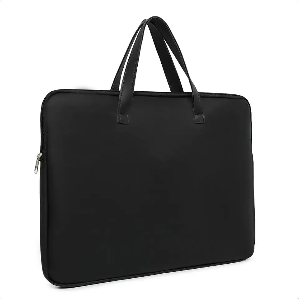 Pasta para Notebook 14 15 16 e 17 Polegadas em Couro Sintético Case Executiva com Alça Compatível com Diversas Marcas para Trabalho Estudos e Viagens