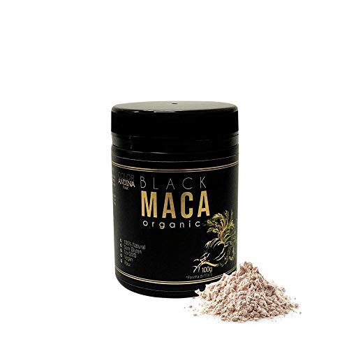Maca Peruana Black (Preta) Maca, Color Andina Food, 1 pote de 100g