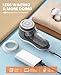 POPCHOSE Fabric Shaver, Sweater Shavers to Remove Pilling, Lint Shaver with 6-Leaf Blades, Electric Lint Remover for Clothes, Couch, Furniture, Fuzz, Lint Ball, Pillings, USB Rechargeable