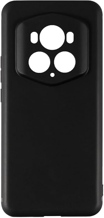 Protective Case for Honor Magic 6 RSR - Black | 6.8" Slim Shockproof Bumper Back Cover Anti-Scratch Flexible TPU Shell, Grip-Friendly