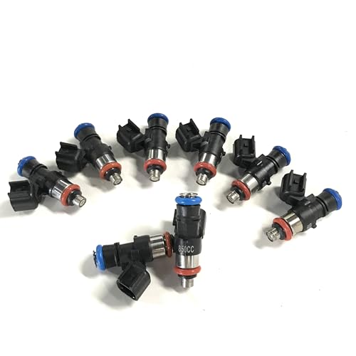8pcs e85 850cc Injectors 80lb EV6/EV14 for LS3 LSA LS4 LS7 LS9 L99 High Impedance