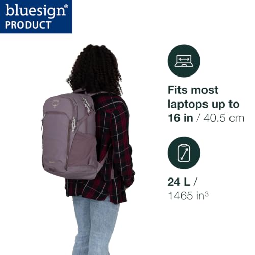 Image of Osprey Axis Laptop Backpack - Sleek Everyday Pack with Laptop Sleeve, Water Bottle Pockets & Compression Straps