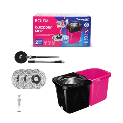 BOLDë Thunder Mop Spin System - 2 Compact...