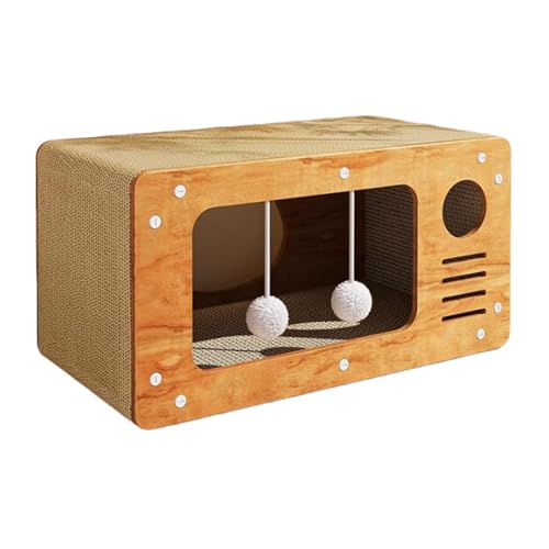 Cachette à gratter pour chat en carton ondulé pour protéger vos canapés - 2