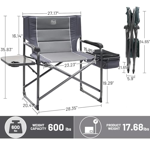 Timber Ridge FC850-95200C Xxl Oversized Heavy Duty Directors Chair thumb #2