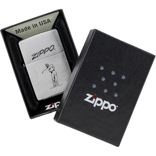 Encendedor Zippo Clásico Golf con Sticker miniatura 5