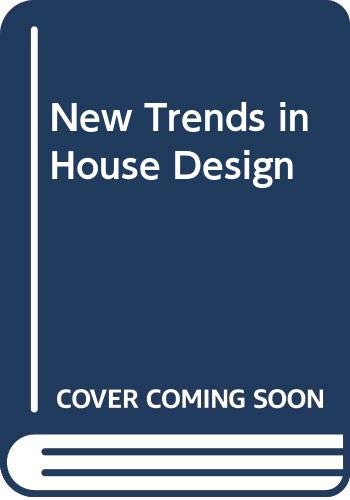 New Trends in House Design livre inspirant pour salon design