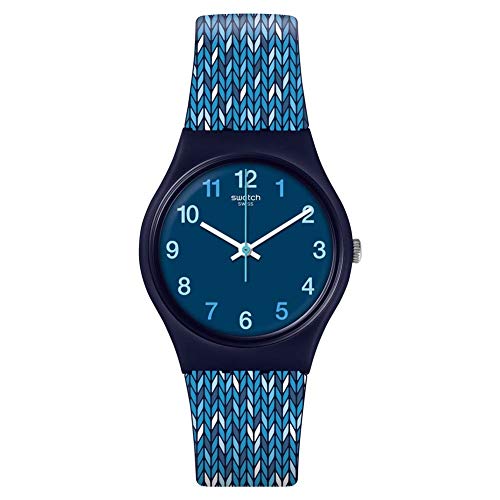 Swatch Trico’blue Blue Dial Ladies Watch GN259