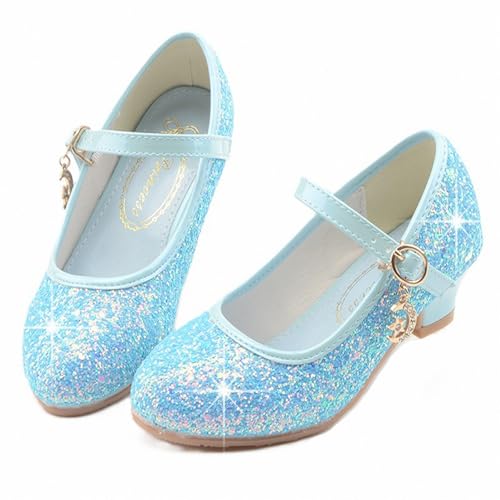 Chaussures princesse cristal et perles pour fille style Mary Jane