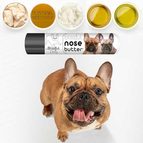 Image of The Blissful Dog French Bulldog Black Masked Fawn Unscented Nose Butter - Dog Nose Butter, 0.15 Ounce