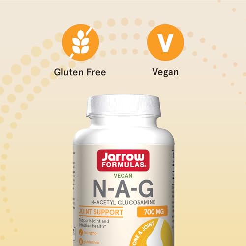 Jarrow N-A-G 700 mg, N-Acetyl Glucosamine, 120 Veggie Capsules - image 5