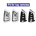 MASHA BMW Key case Car Key Fob Cover Genuine Leather Smart Key Remote Case Cover Fob Key Bag Fits BMW Accessory