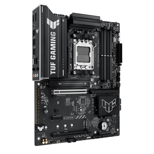 Scheda madre TUF GAMING B650E-E WIFI AMD AM5 B650 ATX, 8+2+1 80A DrMOS stage, DDR5, PCIe 5.0 Ready, 3x M.2, Wi-Fi 6E, 2.5 Gb LAN, DisplayPort, HDMI™, USB 20Gbps Type-C®, BIOS FlashBack™, Aura - Scheda madre - Immagine 3