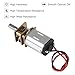 XIITIA 2pcs DC 3V-6V Mini N20 Gear Motor Slow Speed Full Metal Gearbox Without Terminal for Smart Car DIY RC Toys