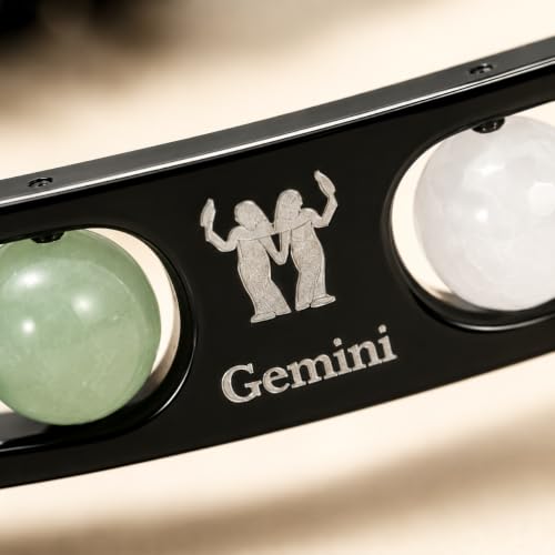 Image of Gratify Birth Crystal Metal Rashi Bracelet for Men & Women | Natural Gemstone Bracelet | Adjustable Spiritual Crystal Bracelet | Includes Authenticity Certificate | Gift for Astrology Lovers
