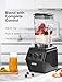 Blender, Professional High-Speed Countertop Blender with 1400W Base, 70oz Pitcher for Family Size Frozen Drinks and Smoothies, Easy Self-Cleaning, 35000 RPM, Built-in Pulse, Aicok