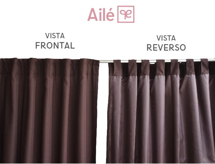 Cortinas, Home tela traslucida Marca AILÉ (2)