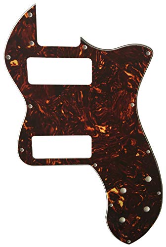 For Telecaster Classic Player Thinline P90 Style Guitar Pickguard Scratch Plate (4 Ply Brown Tortoise)