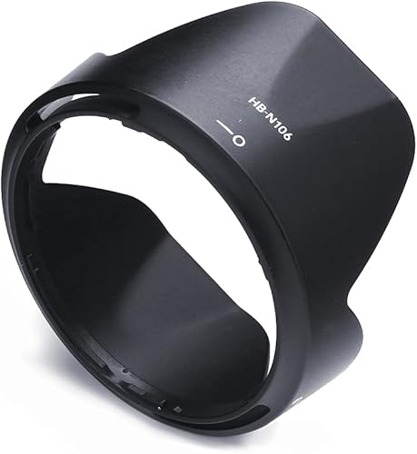 Parasol de lente de cámara para Nikon D3500 D7500 D7100 con zoom AF-P DX-Nikkor 0.709-2.165 in f/3.5-5.6G VR (reemplazo HB-N106)