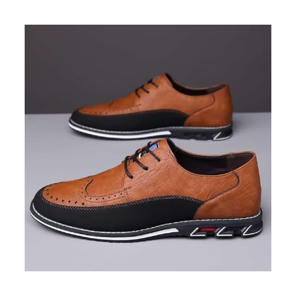 Men's Oxford Shoes Business Casual Shoes Comfort Office Loafers for Male - Image 3