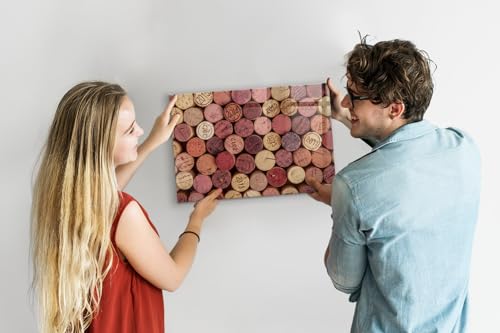 Pizarra Magnética de Cristal Templado 60x40 Tablero Imantado de Pared 3