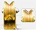 Wcxixo 2 V-Groove Steel Caster Wheel,Heavy Duty Rigid Wheels,Sheave Directional Track Roller,Double Bearing,Gold,for Industrial Machines,Sliding Door,Rolling Gates,Wire Rope Rails