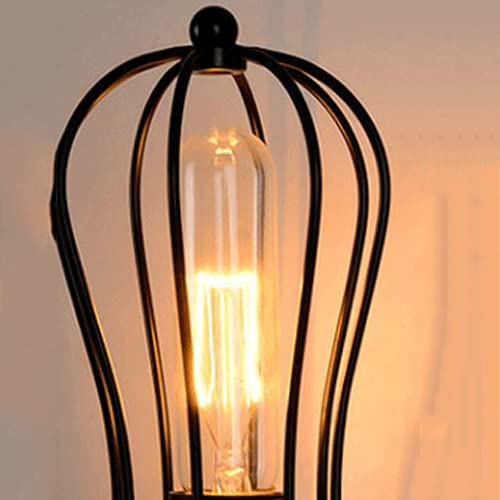 Lámpara de pared de alta transmisión de luz con diseño retro calado E27 4