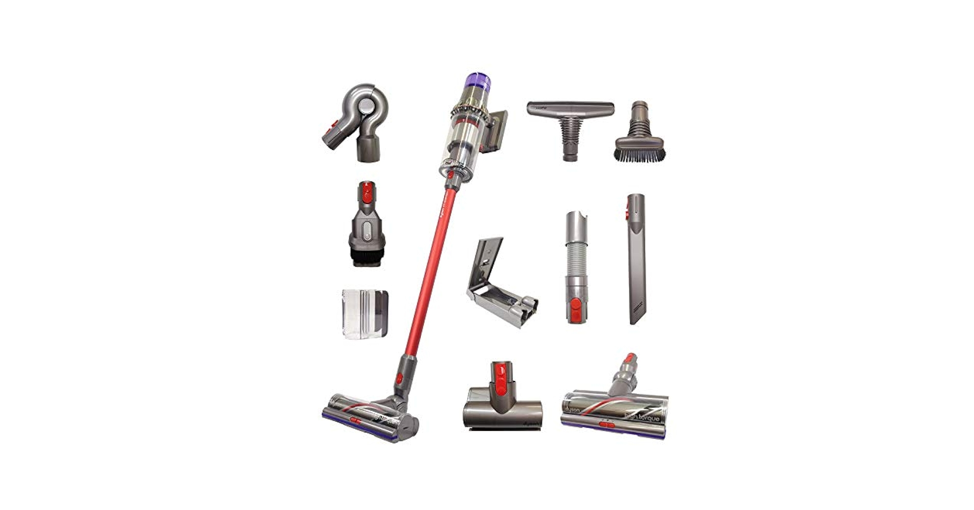 Dyson V11 スティッククリーナー レッド Amazon.com - Dyson V11 Extra Cordless Vacuum Cleaner