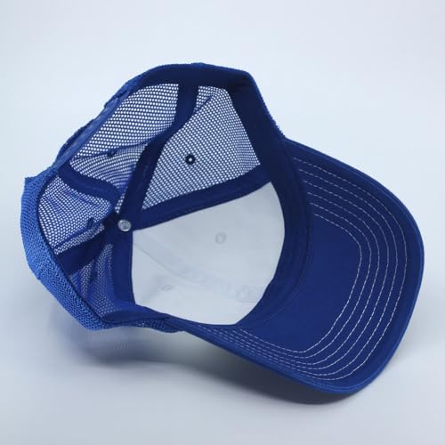 Image of The Vintage Year Washed Cotton Unstructured Soft Mesh Adjustable Trucker Baseball Cap