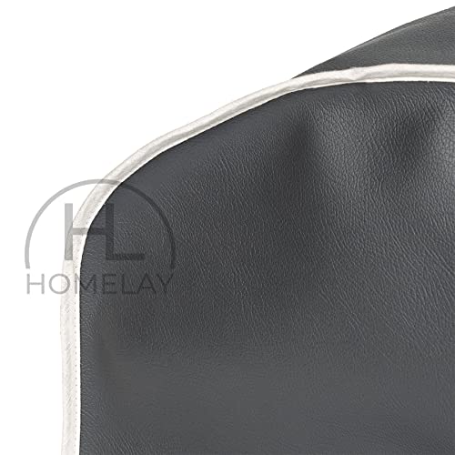 Homelay Custodia Protettiva Di Qualità Top Compatibile Con Monsieur Cuisine Connect E Plus (Robot Lidl) Fabbricazione Artigianale In Spagna. Materiale Ecopelle Antimacchia, Antibatterica. Antracite - 4