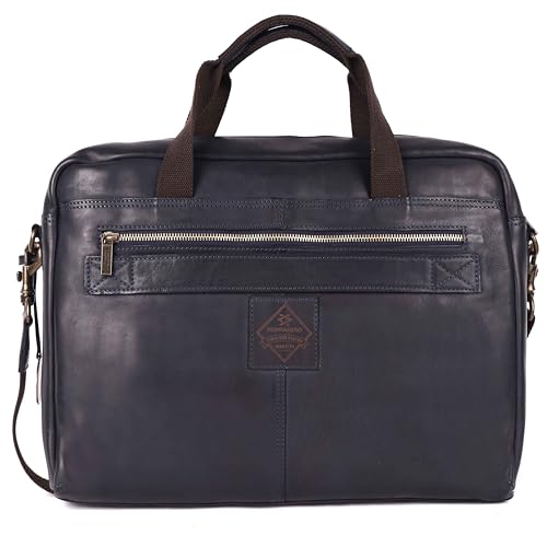 Image of KOMPANERO Genuine Leather Laptop Bag(B-12854-$P)