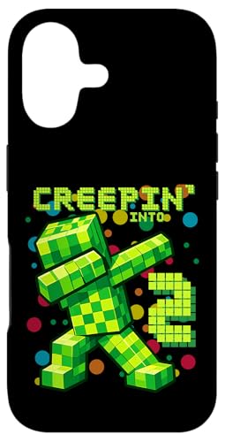 It's My 2nd Birthday �j�̎q �Q�[�}�[ Creepin' Into 2 Gamer Pixel �X�}�z�P�[�X iPhone 17 �p
