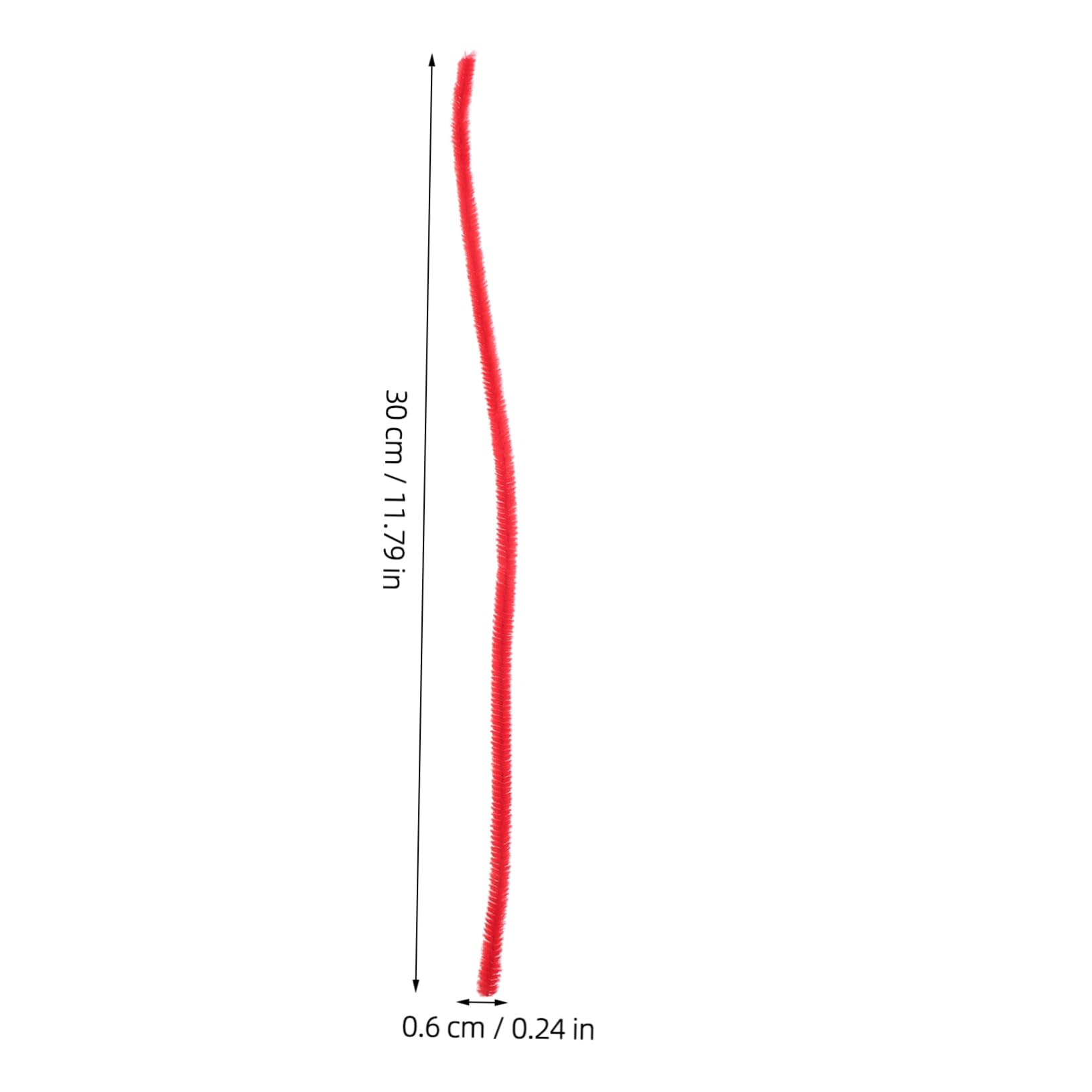 KALLORY Educational Craft Materials: 100pcs Pipe Cleaners Chenille Stems for Boys and Girls for Art and Craft Projects